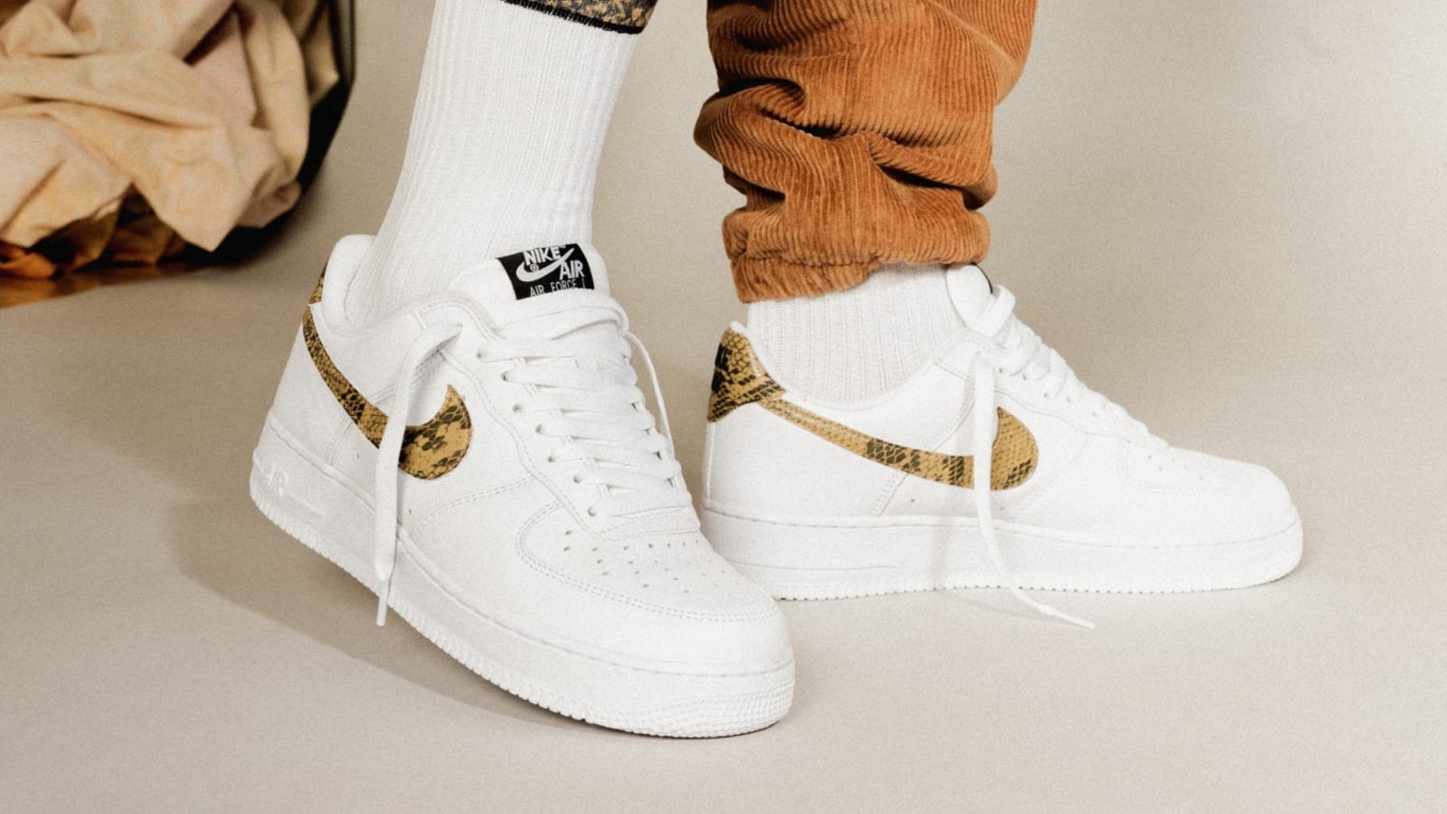 The Nike Air Force 1 Low Ivory Snake Hits Retail after 20 Years – Manor.