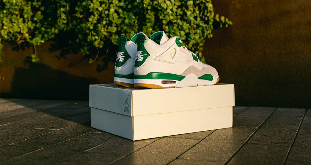 Nike SB x Air Jordan 4 'Pine Green' Release Date | Manor PHX – Manor.