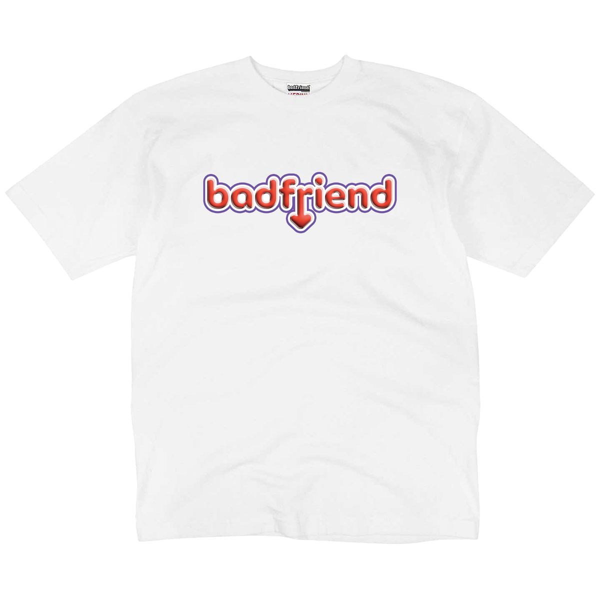 Badfriend "Unique Logo S/S Tee" M - White