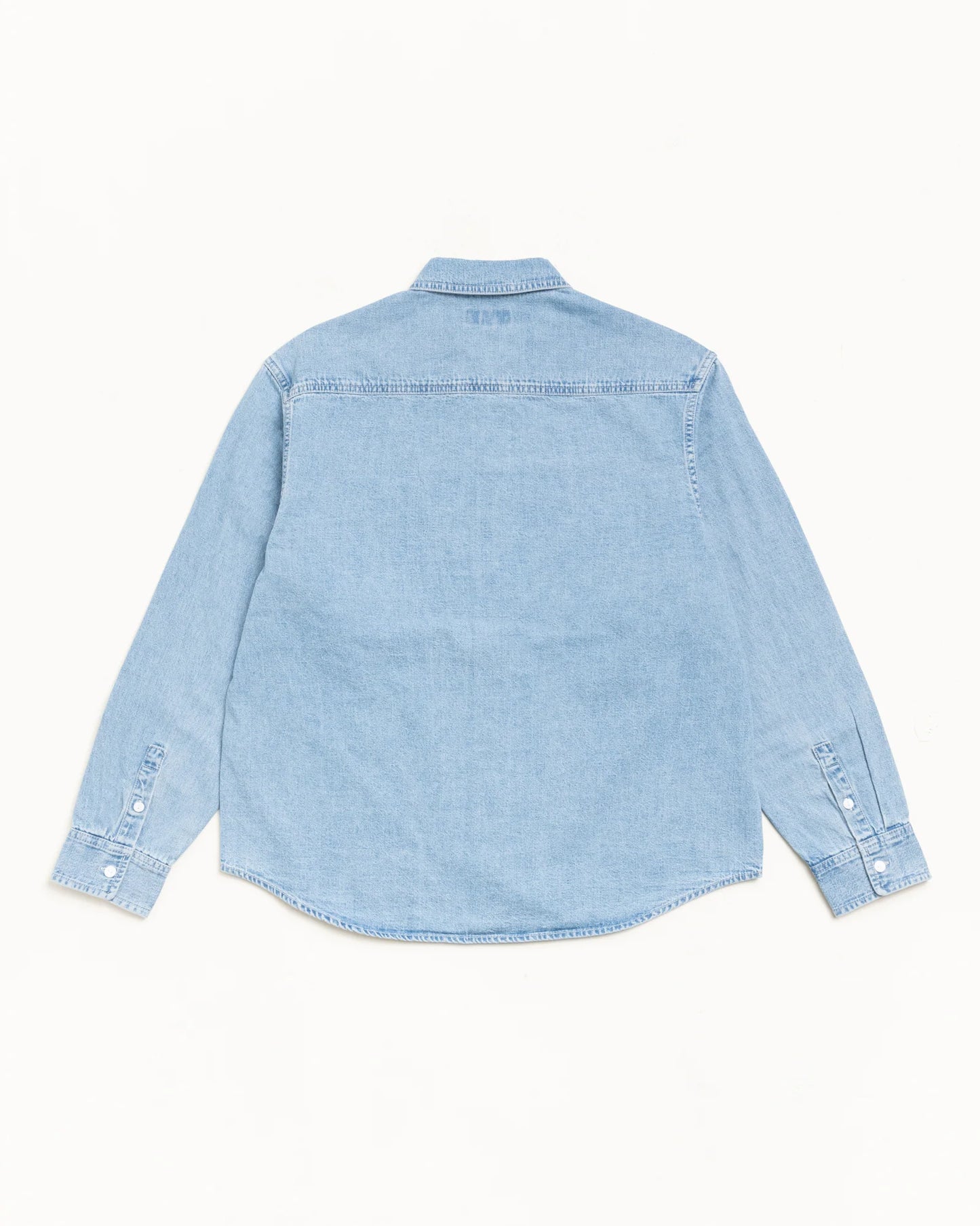 Stussy "Work Denim Shirt" Mens - Light Denim
