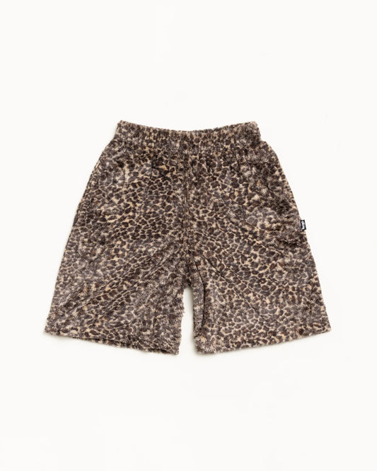 Stussy "Pile Leopard Short" Mens - Leopard