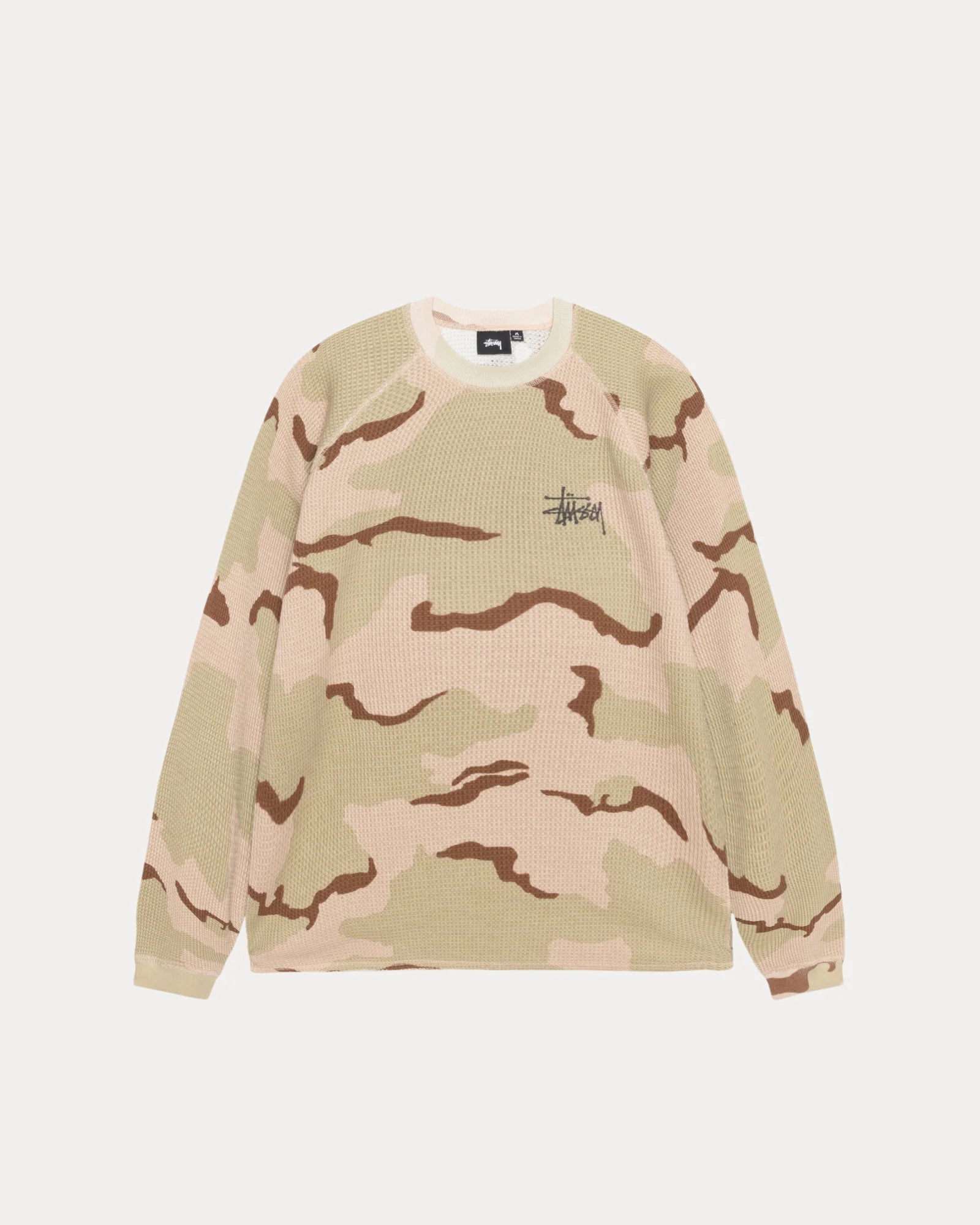 Stussy Raglan Thermal Desert Camo サーマルXL Stussy Raglan Thermal Desert Camo サーマルXL