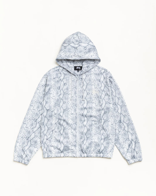 Stussy "Athletic Mesh Zip Hood" Mens - Snake