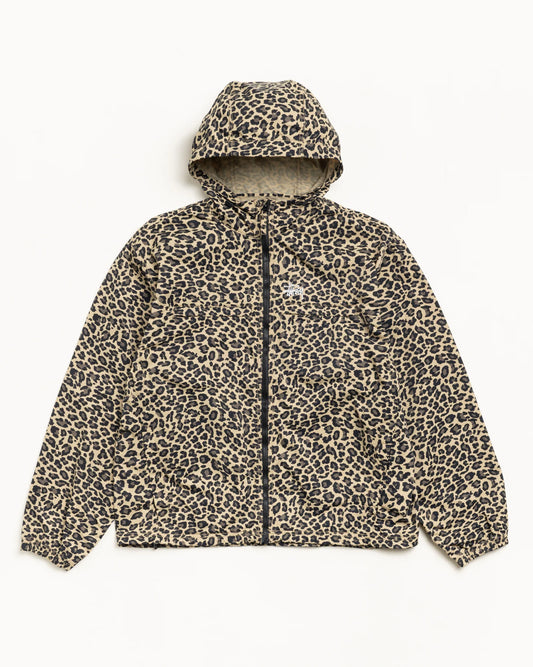 Stussy "Lightweight Hooded Jacket" Mens - Cheetah