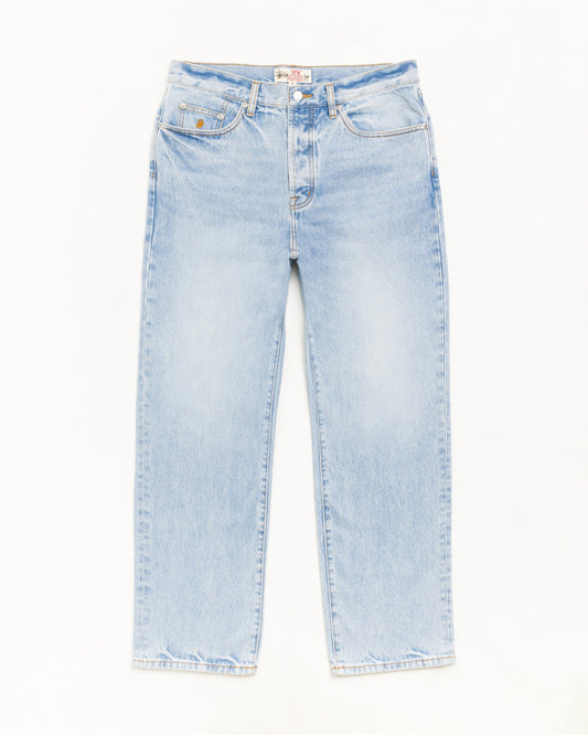 Stussy "New Classic Jean Denim" Mens - Light Washed Indigo