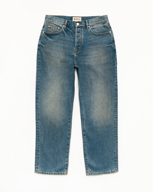 Stussy "Big Ol Jean Denim" Mens - Dark Wash Indigo