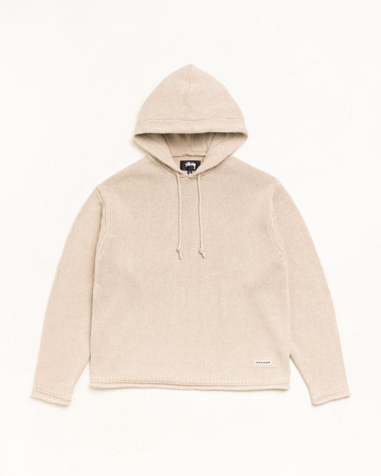 Stussy "Beach Hooded Sweater" Mens - Oatmeal