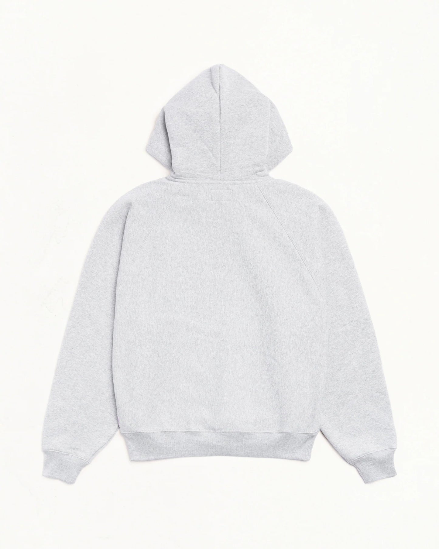 Stussy "Raglan Zip Hoodie" M - Ash Heather