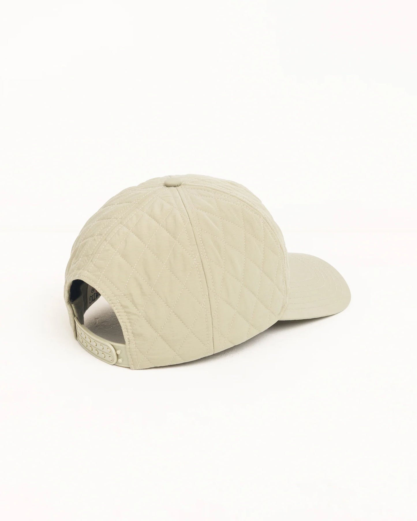 Stussy "Quilted Surfwalk Snapback Cap" - Khaki