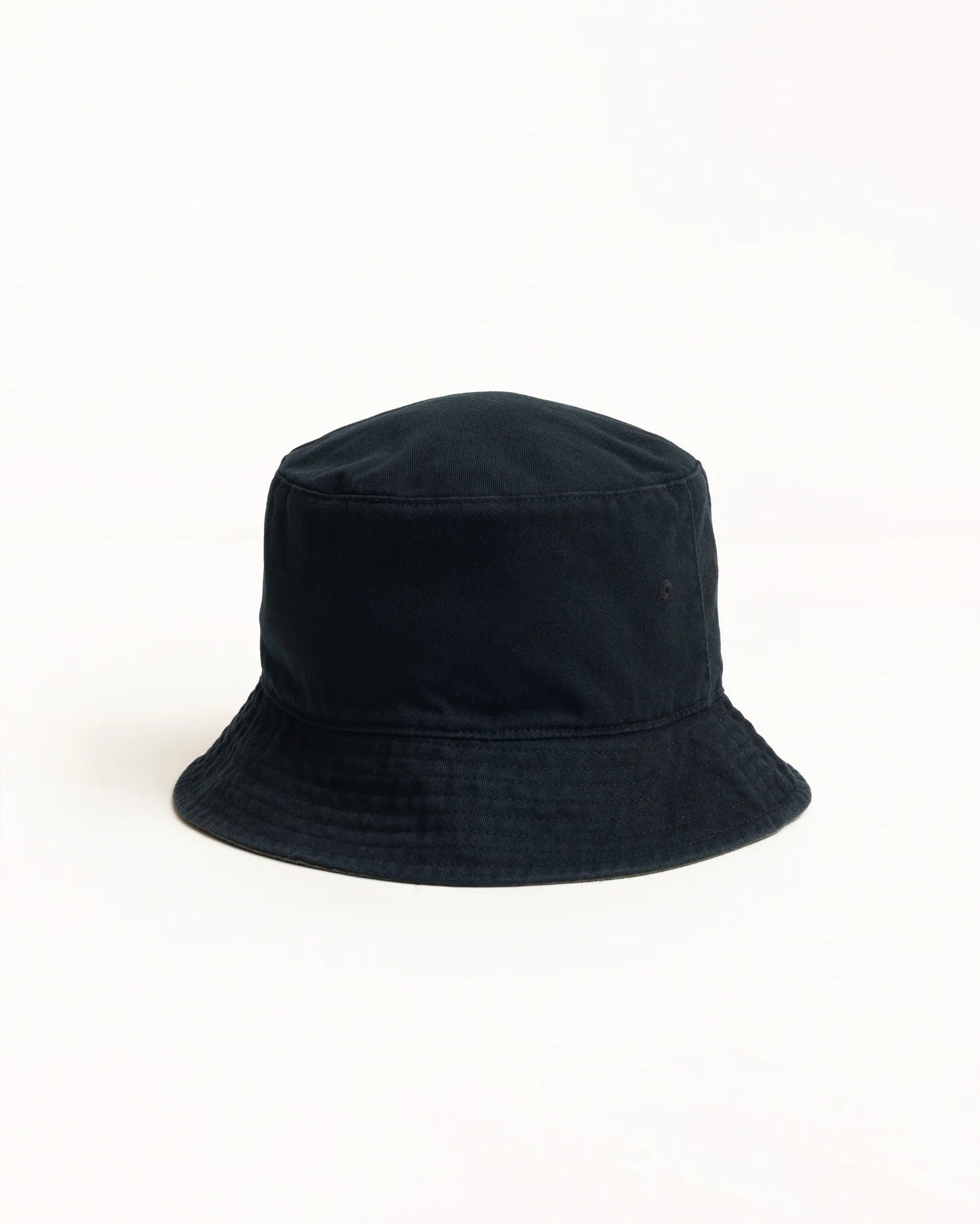 Stussy "Reversible Stock Bucket Hat" - Black/Olive