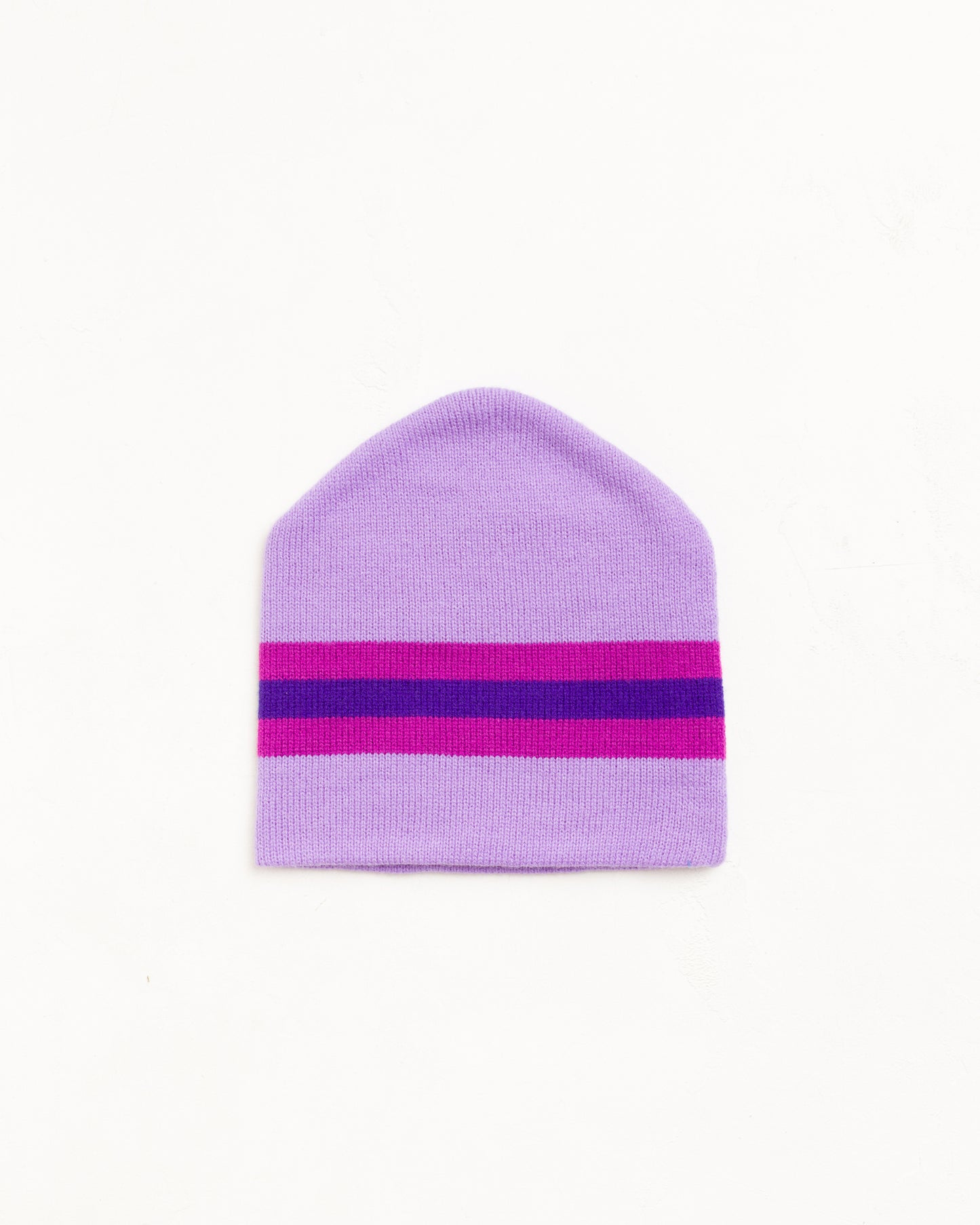 Stussy "Stripe Ski Beanie" - Purple