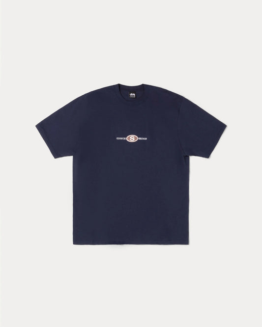 Stussy "Worldwide Dot Tee" M - Navy
