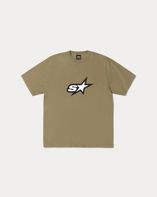 Stussy "Speedway Tee" M - Army