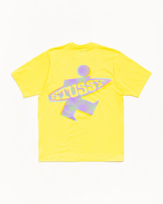 Stussy "Dot Surf Tee" Mens - Lemon