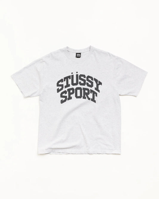 Stussy "Block Sport Tee" Mens - Ash Heather