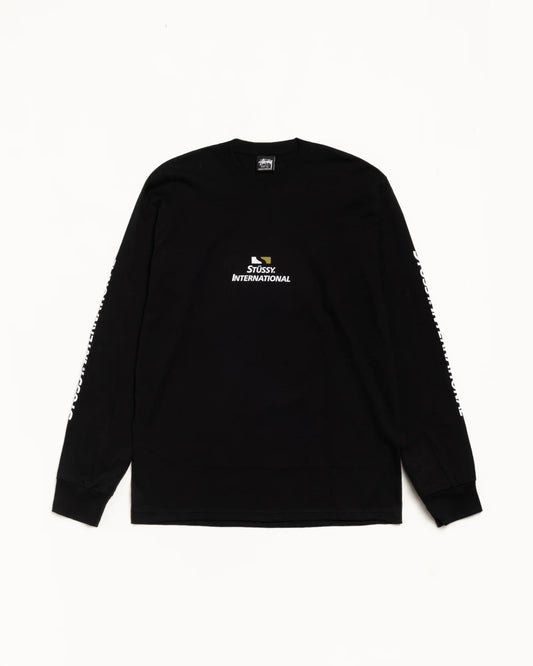Stussy "International LS Tee" M - Black