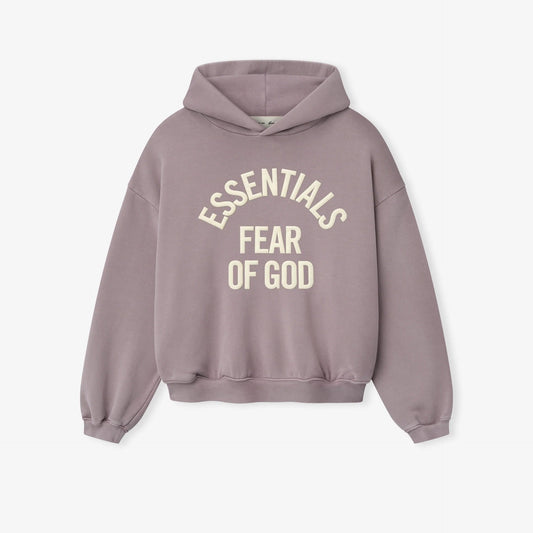 Fear of God Essentials "Campus 90s Hoodie" Kids - Faded Mauve