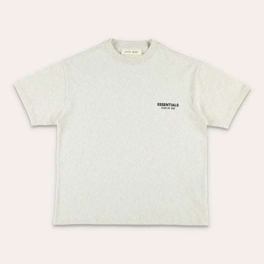 Fear of God Essentials "Classic Short Sleeve Tee" Kids - Oatmeal Heather