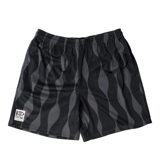 Parra "Waved Mesh Shorts" Men - Black