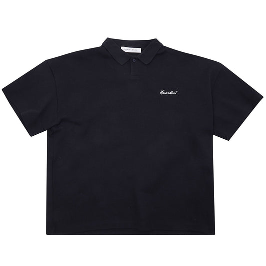 Fear of God Essentials "Signature Classic Short Sleeve Polo" Kids - Vintage Black
