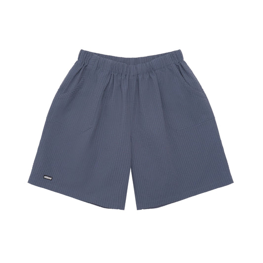 Metalwood Studio "Seersucker Spa Short" Mens - Navy