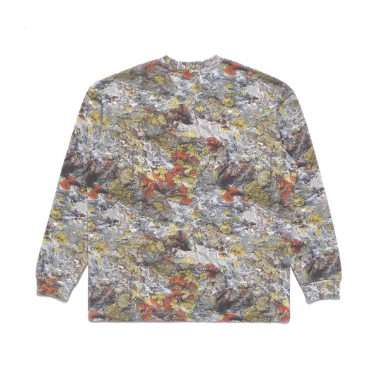 Metalwood Studio "Metal Logo Longsleeve Thermal Shirt" M - Real Moss Camo