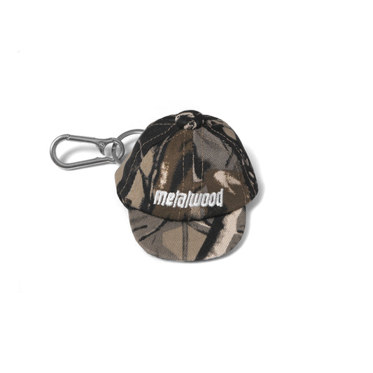 Metalwood Studio "Camo Hat Keychain" - Real Leaf Camo