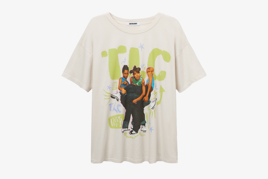 Daydreamer "TLC Kickin' It Merch Tee" W - Dirty White