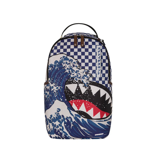 Sprayground " Ichimatsu-Moyo Camokawa Backpack " - Blue