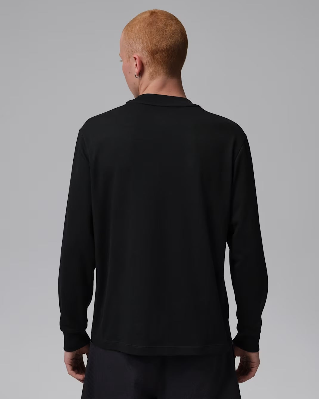 Air Jordan "Sport Dri-FIT Golf Long-Sleeve Mock Neck" Mens - Black / Black