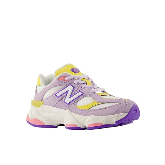 New Balance "9060 Lace" Preschool - Purple / Yellow