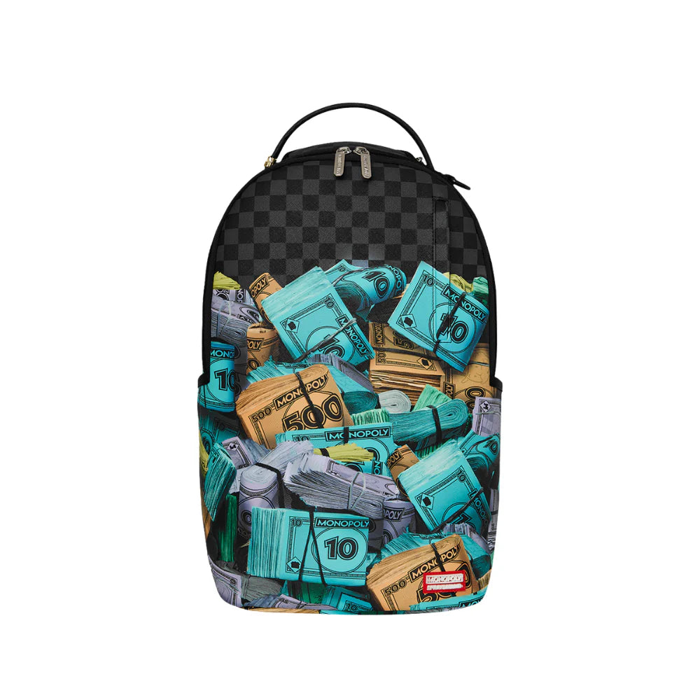 Sprayground " Monopoly Money Stacks Backpack " - Black