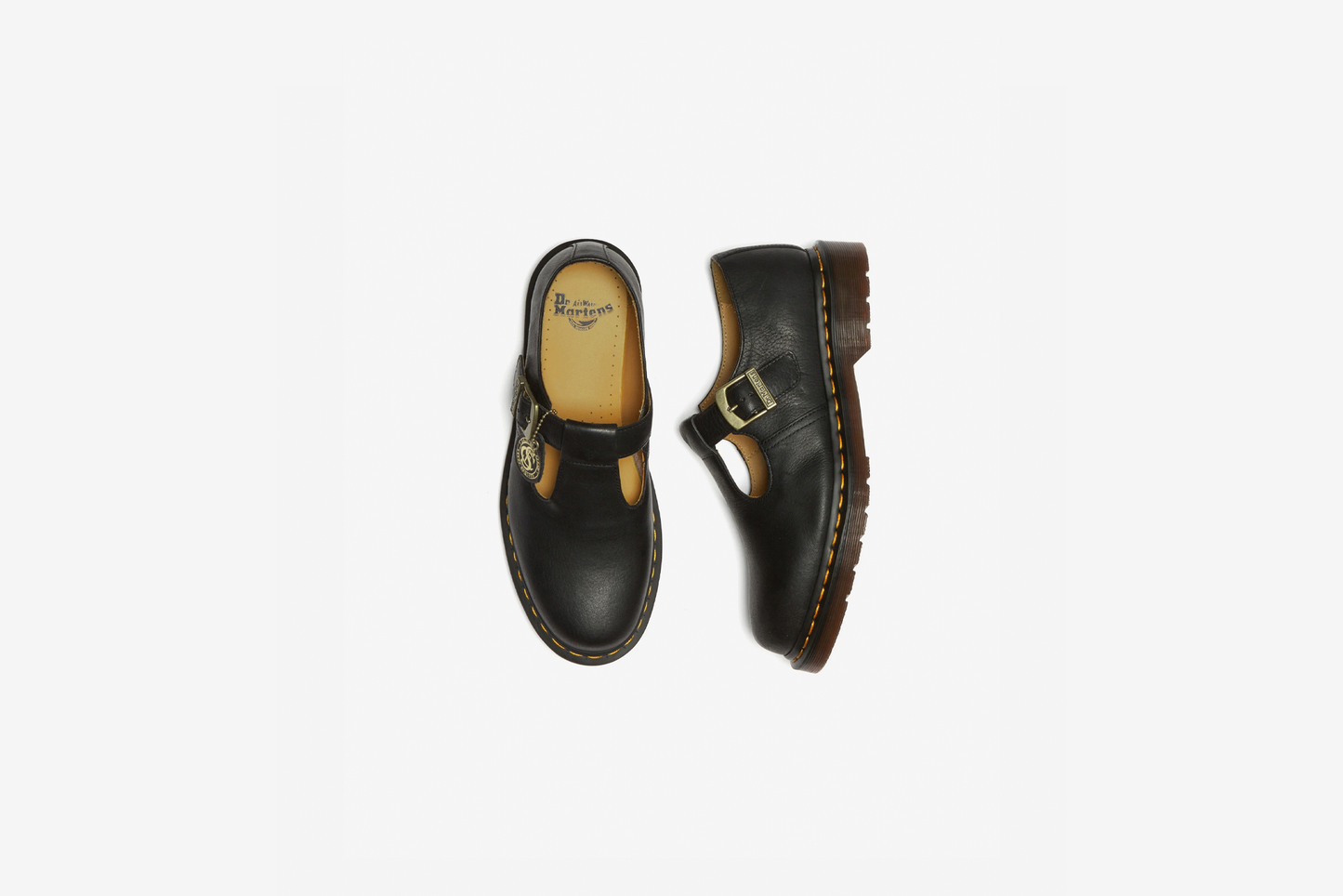 Dr. Martens "T-Bar Regency Leather Mary Jane Shoe" W - Black