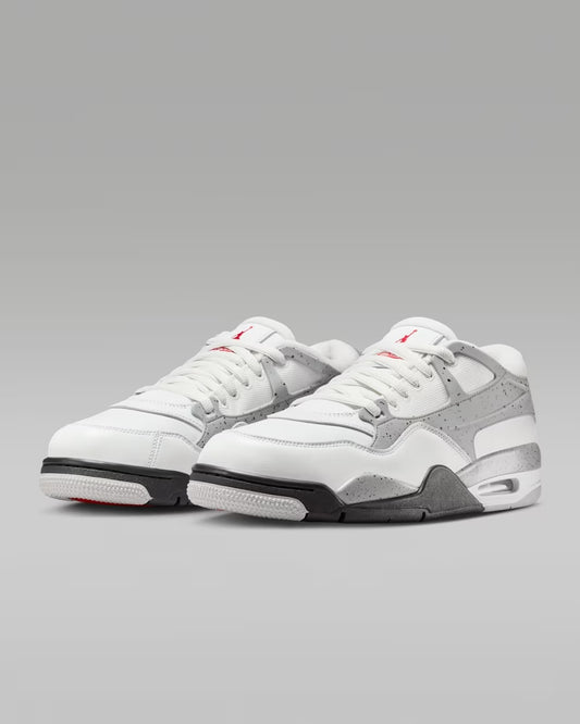 Air Jordan "4 RM" M - Summit White / Fire Red