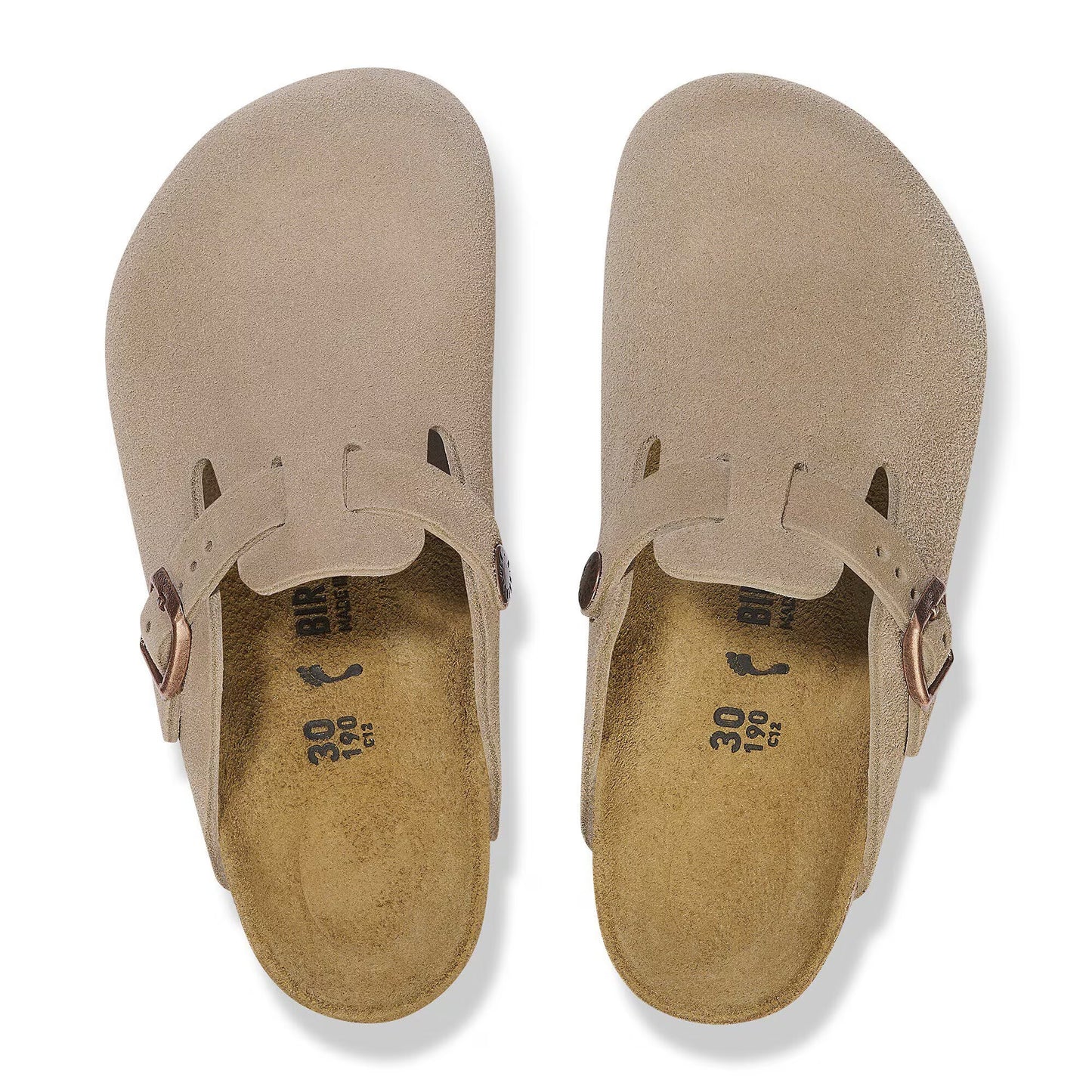 Birkenstock "Boston BS" Kids - Taupe