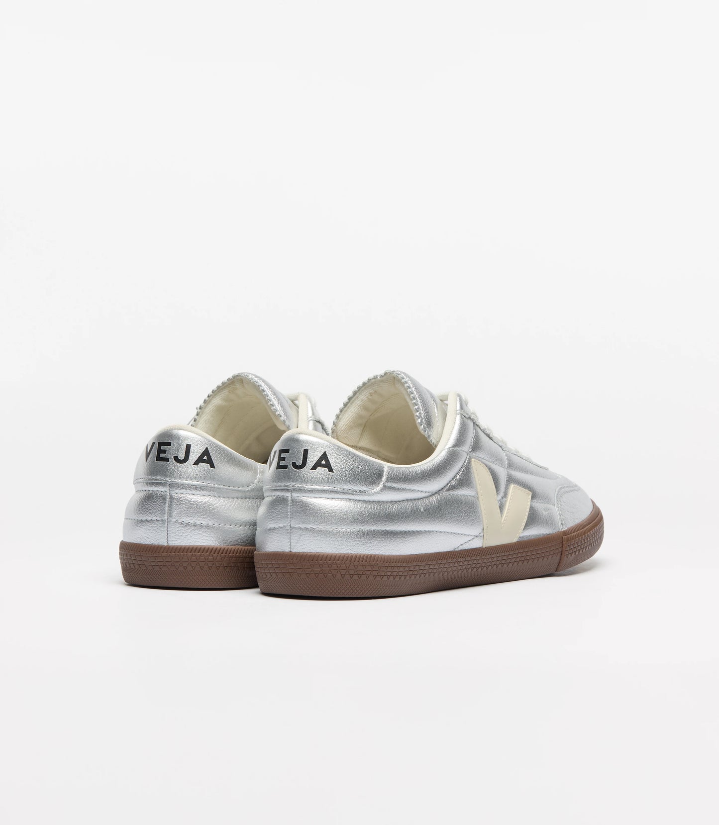 Veja "Panenka O.T. Leather" Womens - Silver Pierre Bark
