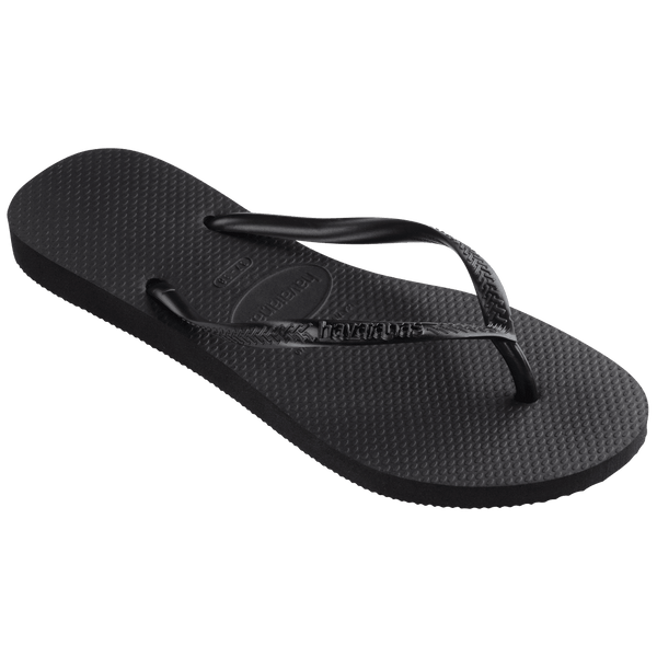 Havaianas "Slim Flip Flops" Womens - Black