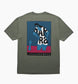 Parra "Insecure Days Tee" M - Greyish Green