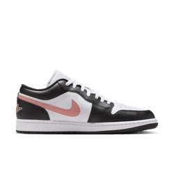 Air Jordan "1 Low" M - White / Rust Pink / Black