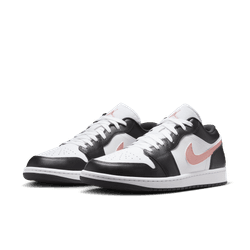 Air Jordan "1 Low" M - White / Rust Pink / Black
