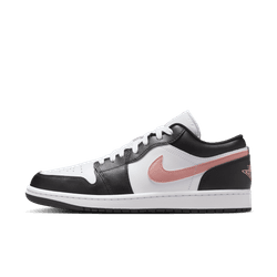 Air Jordan "1 Low" M - White / Rust Pink / Black