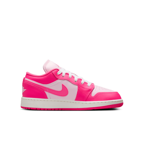 Air Jordan "1 Low" GS - Pink Foam / Hyper Pink