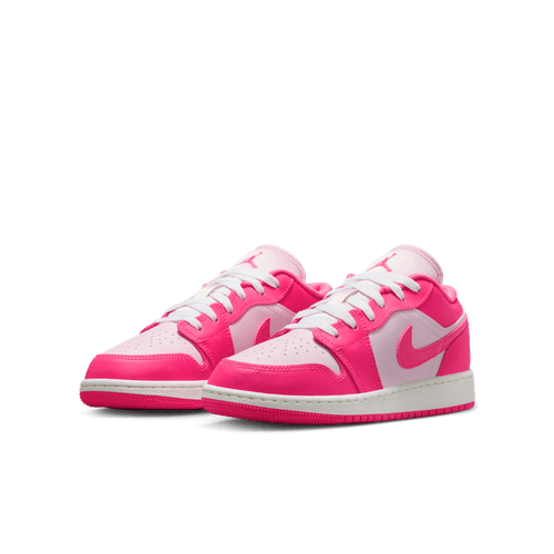Air Jordan "1 Low" GS - Pink Foam / Hyper Pink