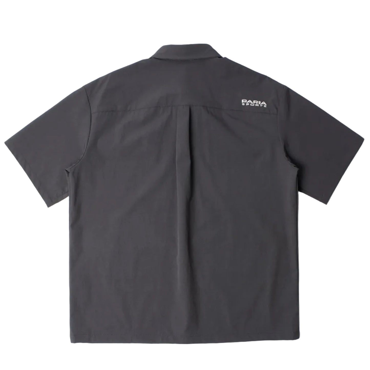 Parra "Hardly Hiked Ripstop Short Sleeve Shirt" Mens - Grey