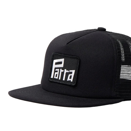 Parra "Measuring Tape Logo 5 Panel Hat" Mens - Black