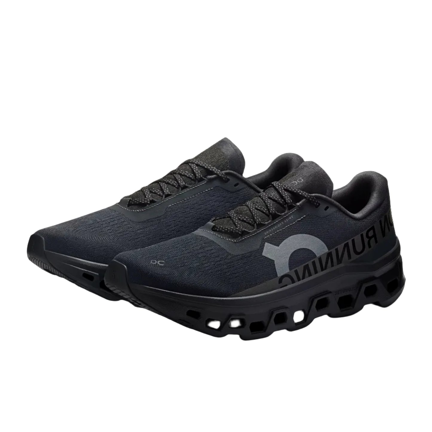 On "Cloudmonster 1" Mens - Black / Black