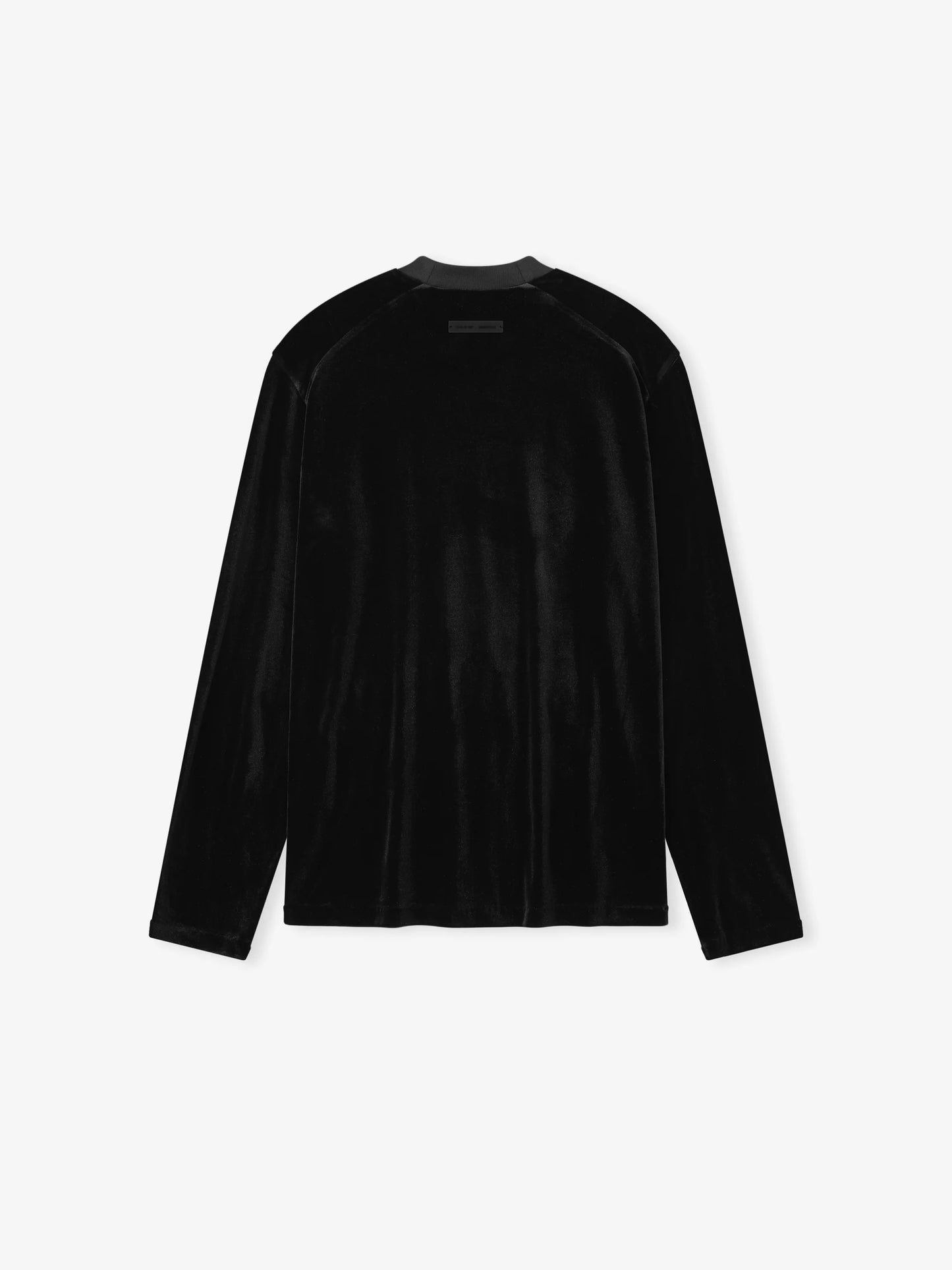 Fear of God Essentials "Velour Classic Long Sleeve Tee" W - Vintage Black