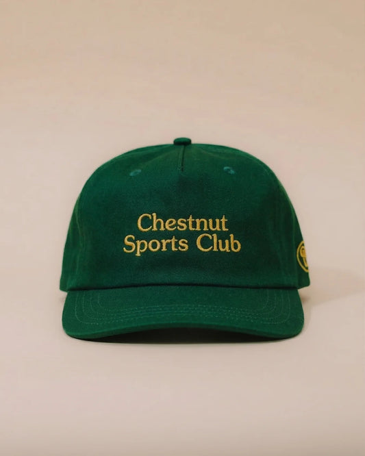 Chestnut Sports Club "Logo Hat" Mens - Green