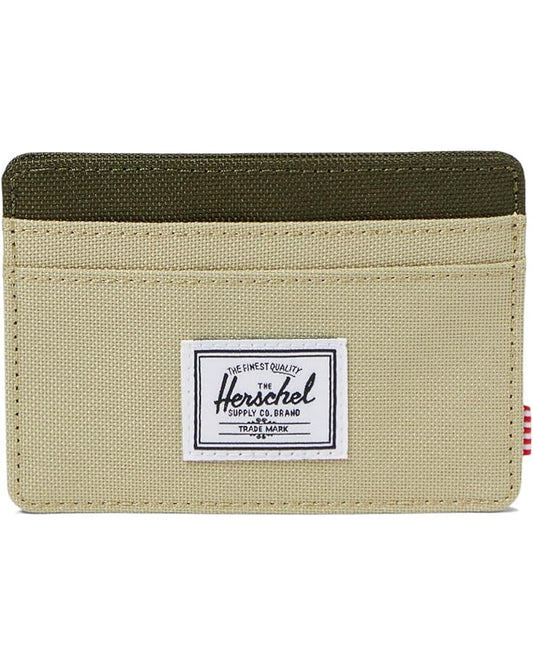 Herschel "Charlie Cardholder Wallet" - Twill / Ivy Green