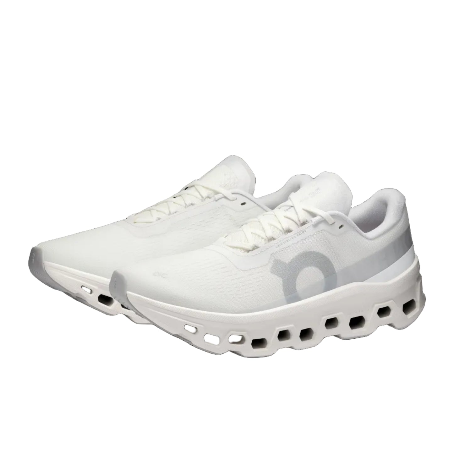 On "Cloudmonster 1" Mens -White / White